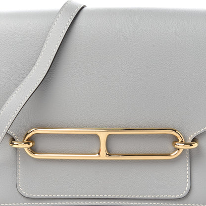Hermes Evercolor Sac Roulis 23 Bleu Glacier 9 of 10