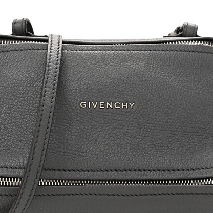 Givenchy Sugar Goatskin Small Pandora Box Crossbody Bag Storm Grey 8 of 11