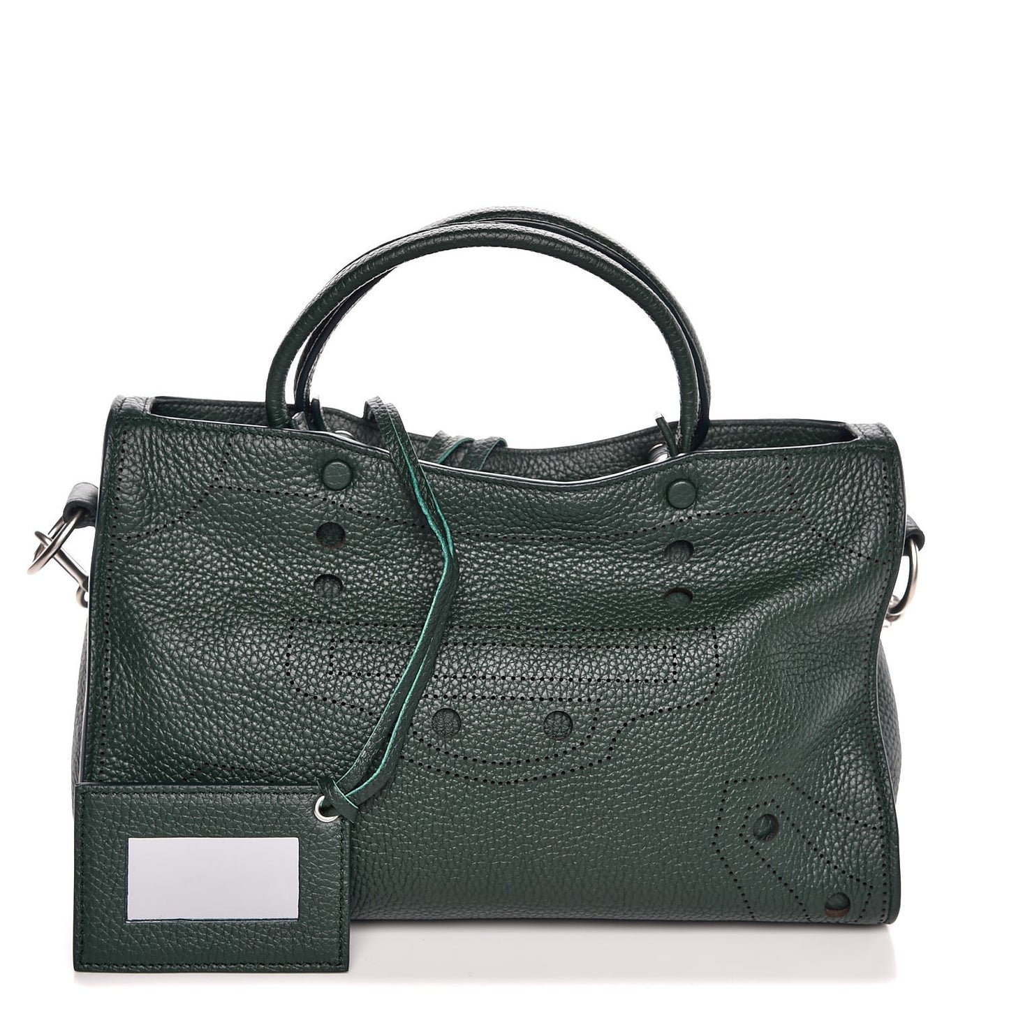 Veau Grana Perforated Blackout Hardware S City Verde
