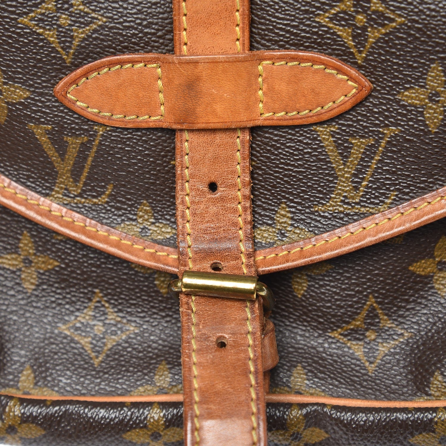 Louis Vuitton Monogram Saumur 30 12 of 14