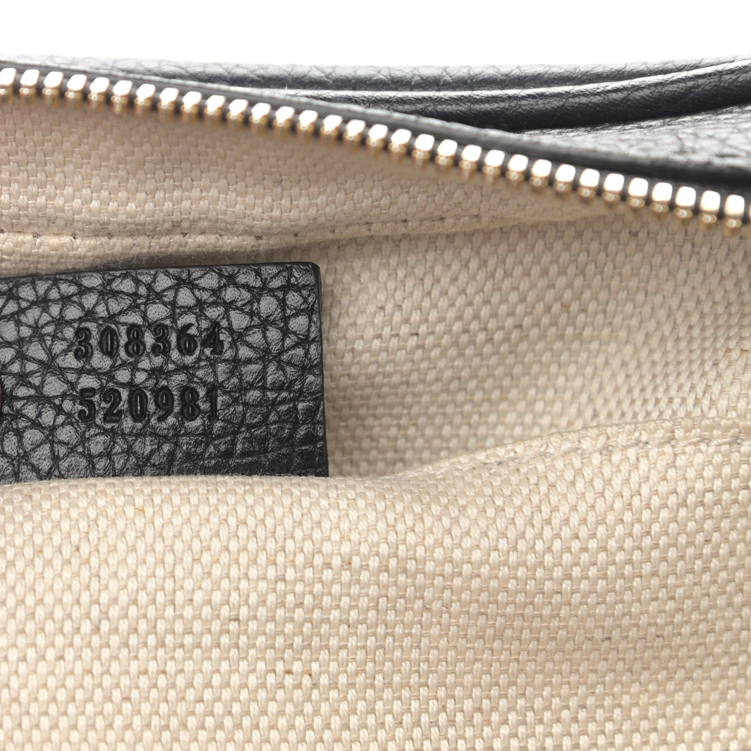 Gucci Pebbled Calfskin Small Soho Disco Bag Black 7 of 10