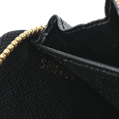 Louis Vuitton Calfskin Colored Monogram Zippy Wallet Blue Black 7 of 7