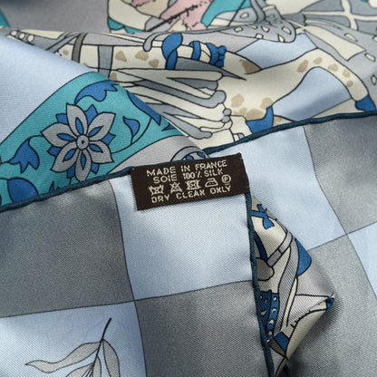 Hermes Silk Fantaisies Indiennes Shawl 140 6 of 6