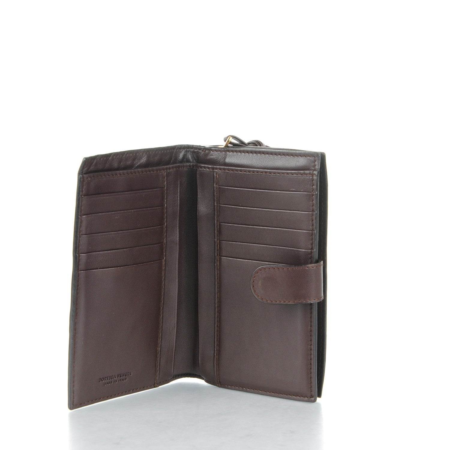 Bottega Veneta Nappa Intrecciato Continental Wallet Ebano 5 of 11
