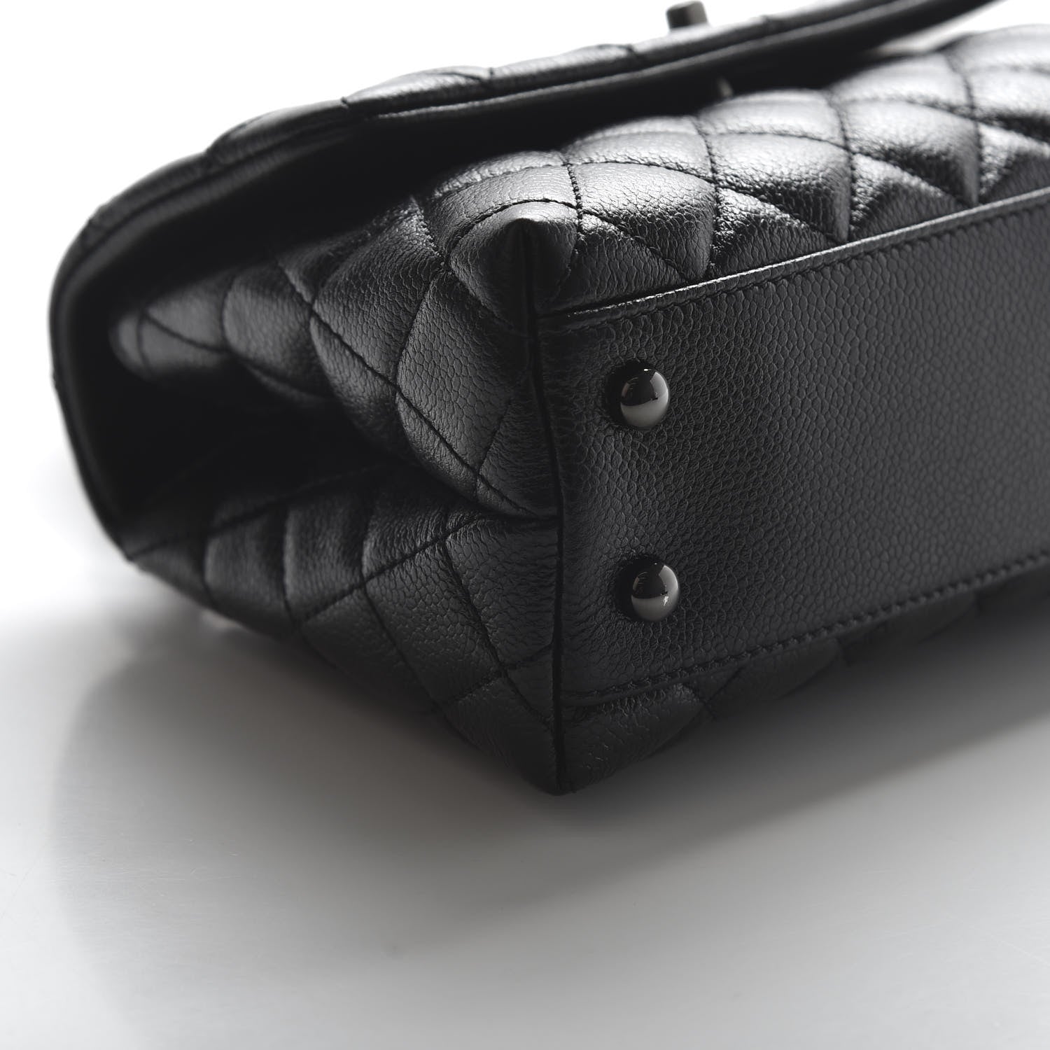 Chanel Caviar Quilted Mini Coco Handle Flap So Black 6 of 11