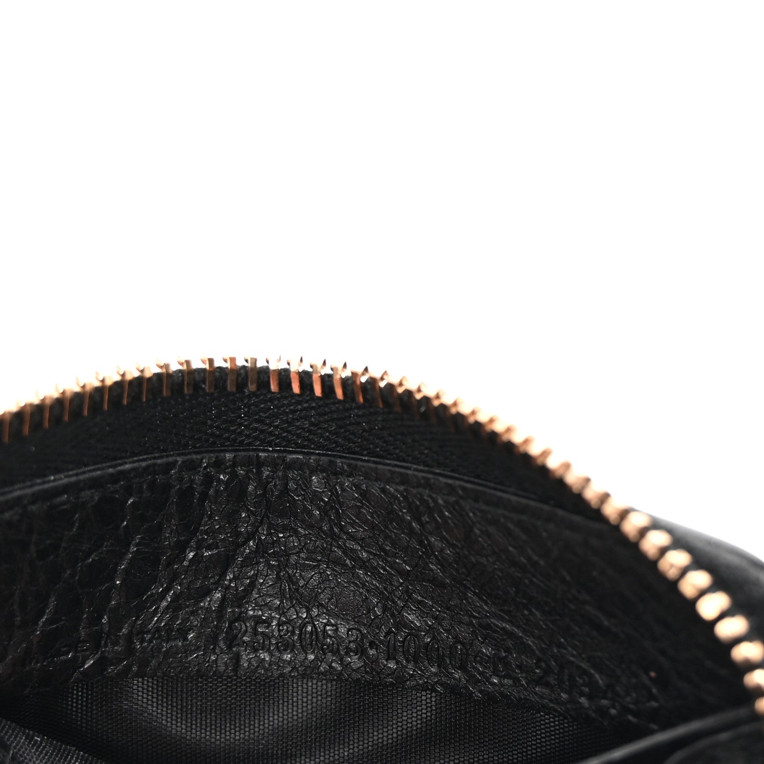 Balenciaga Agneau Giant 12 Rose Gold Hardware Continental Zip Around Wallet Black 7 of 8