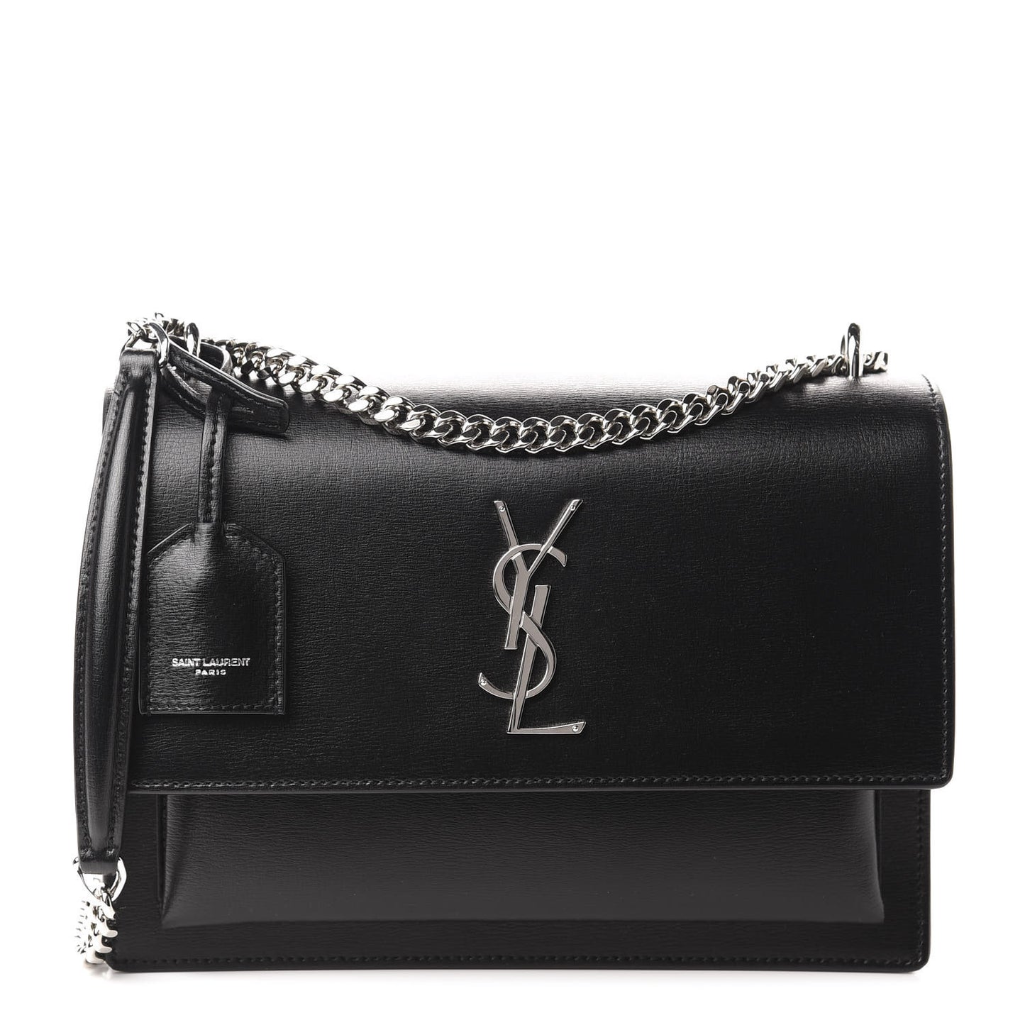 Calfskin Medium Monogram Sunset Black