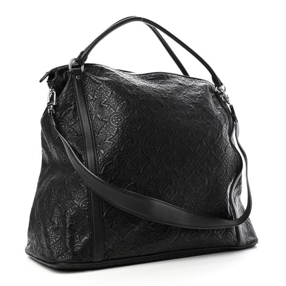 Louis Vuitton Monogram Lambskin Antheia Ixia MM Black 2 of 4