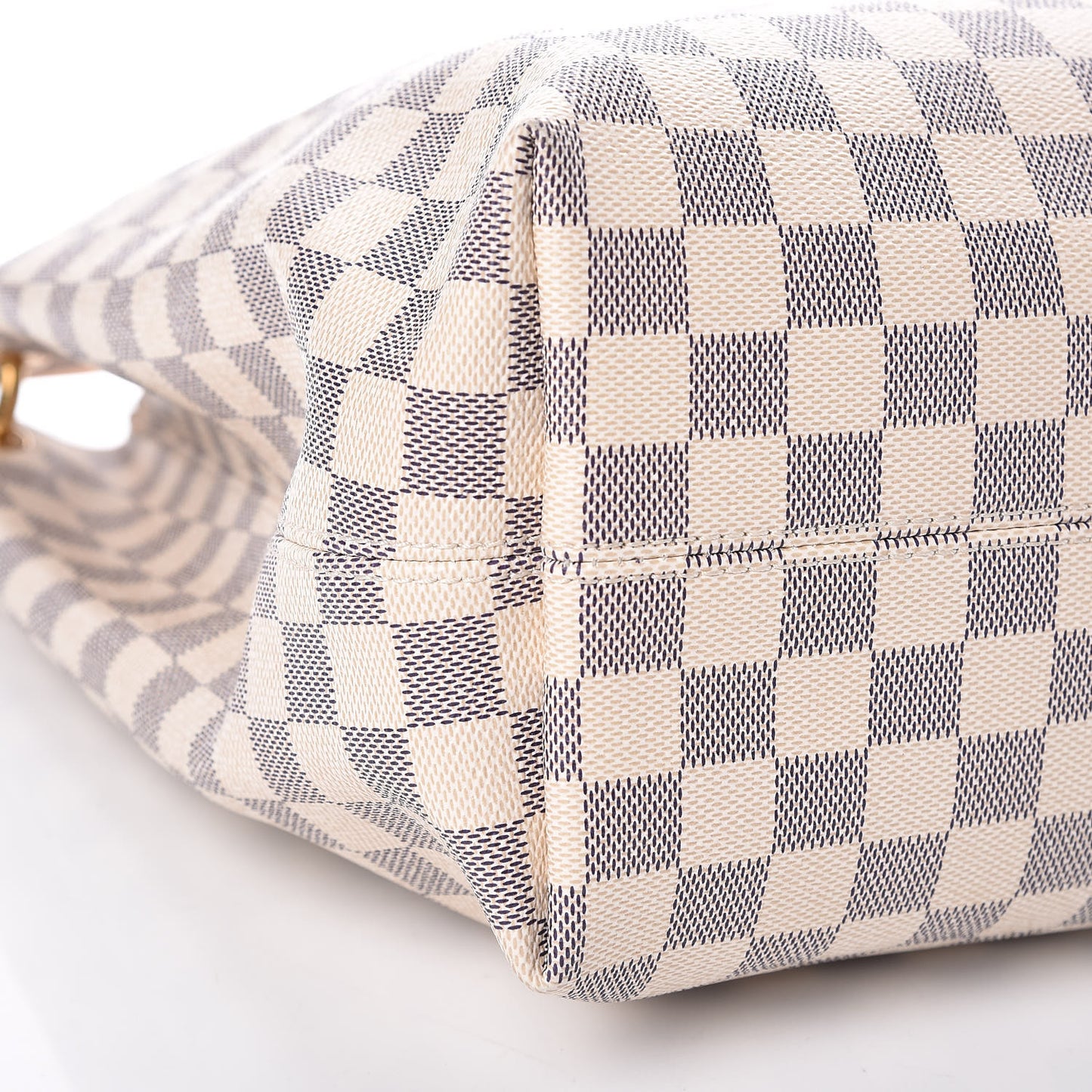 Damier Azur Graceful MM Rose Ballerine