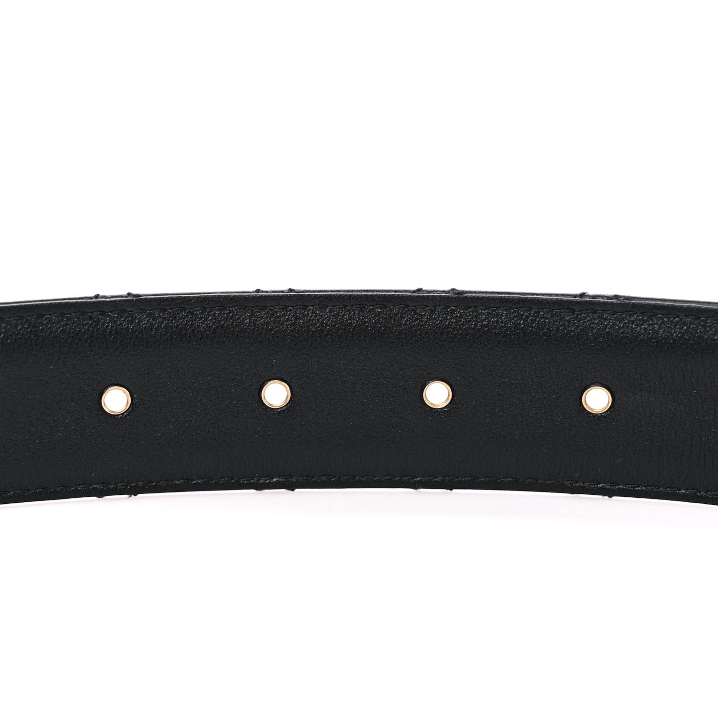Calfskin Quilted CC Chain Belt 95 38 Black