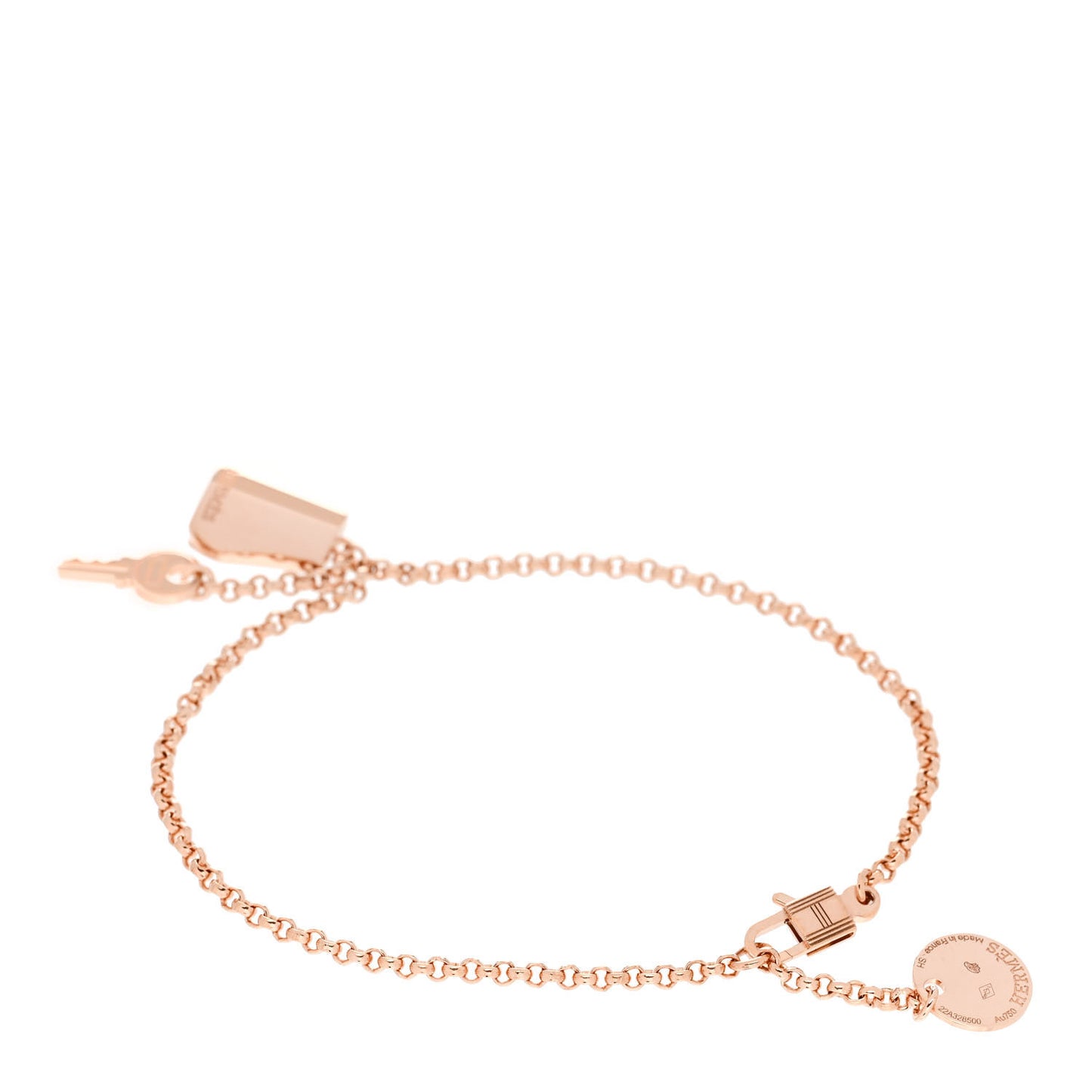 18K Rose Gold PM Kelly Clochette Bracelet SH