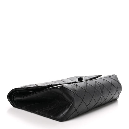 Chanel Aged Calfskin Quilted 2.55 Reissue 226 Flap So Black 4 of 12