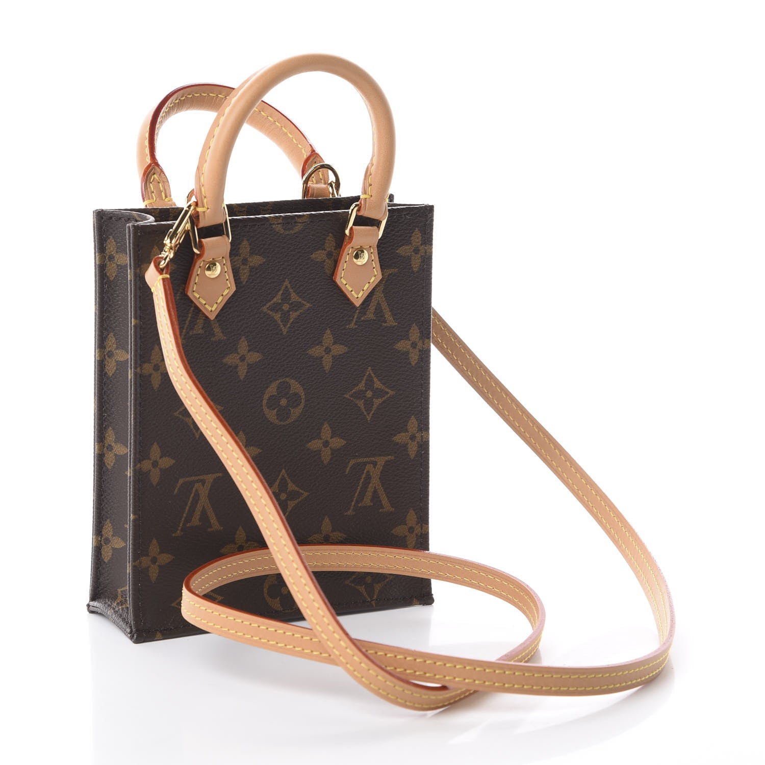 Louis Vuitton Monogram Petit Sac Plat 2 of 8