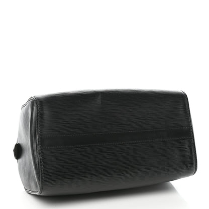 Louis Vuitton Epi Speedy 25 Black 4 of 10