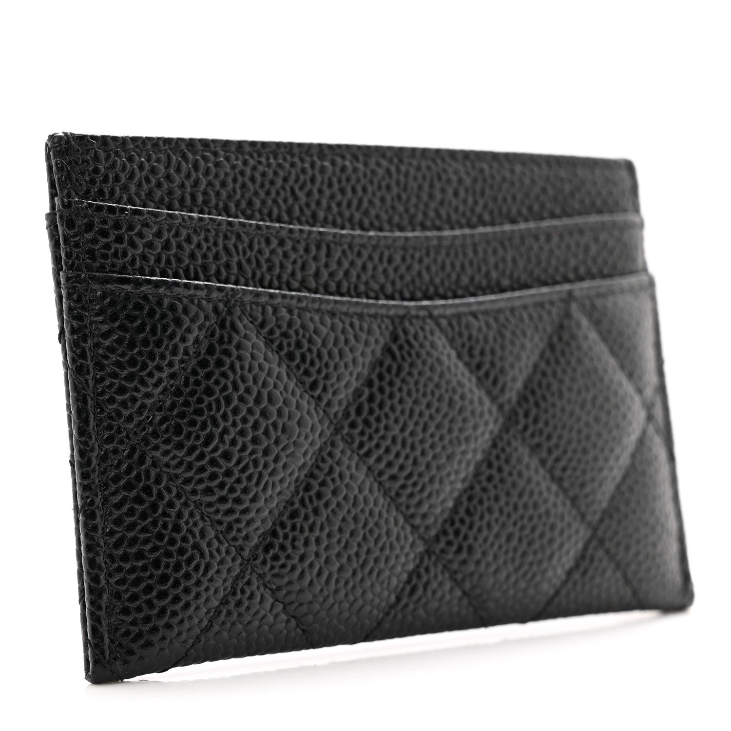 Chanel Caviar Quilted Card Holder Black 3 of 8