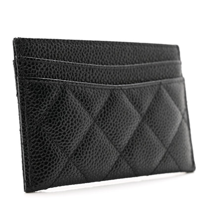Chanel Caviar Quilted Card Holder Black 3 of 8