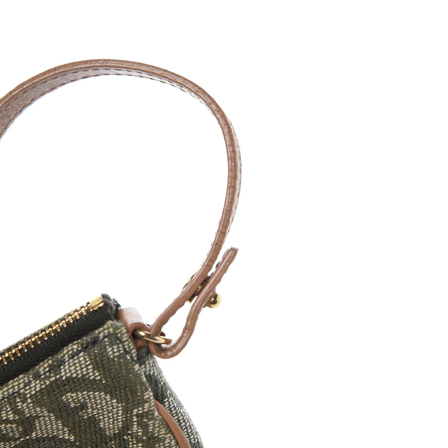 Monogram Mini Saddle Pochette Green