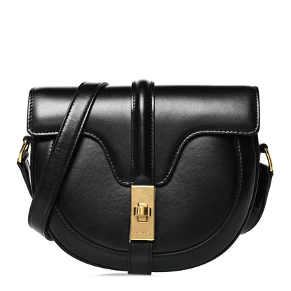 Celine Satinated Calfskin Besace Small 16 Black 1 of 12