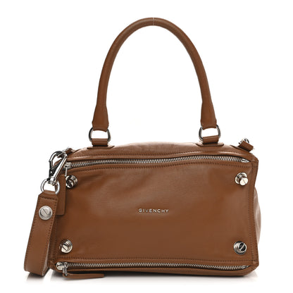 Givenchy Calfskin Medium Bolt Stud Pandora Brown 1 of 12