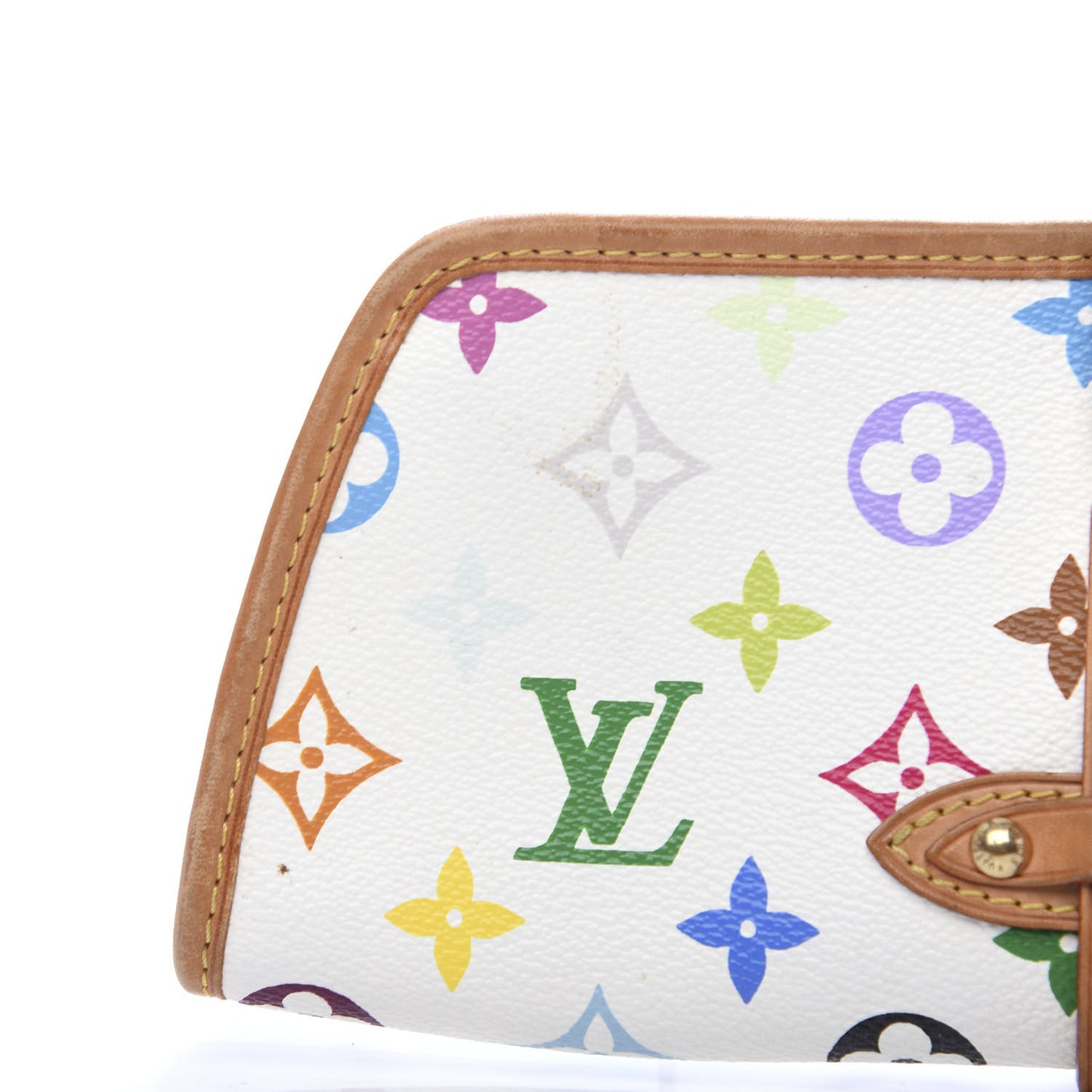 Monogram Multicolor Shirley White