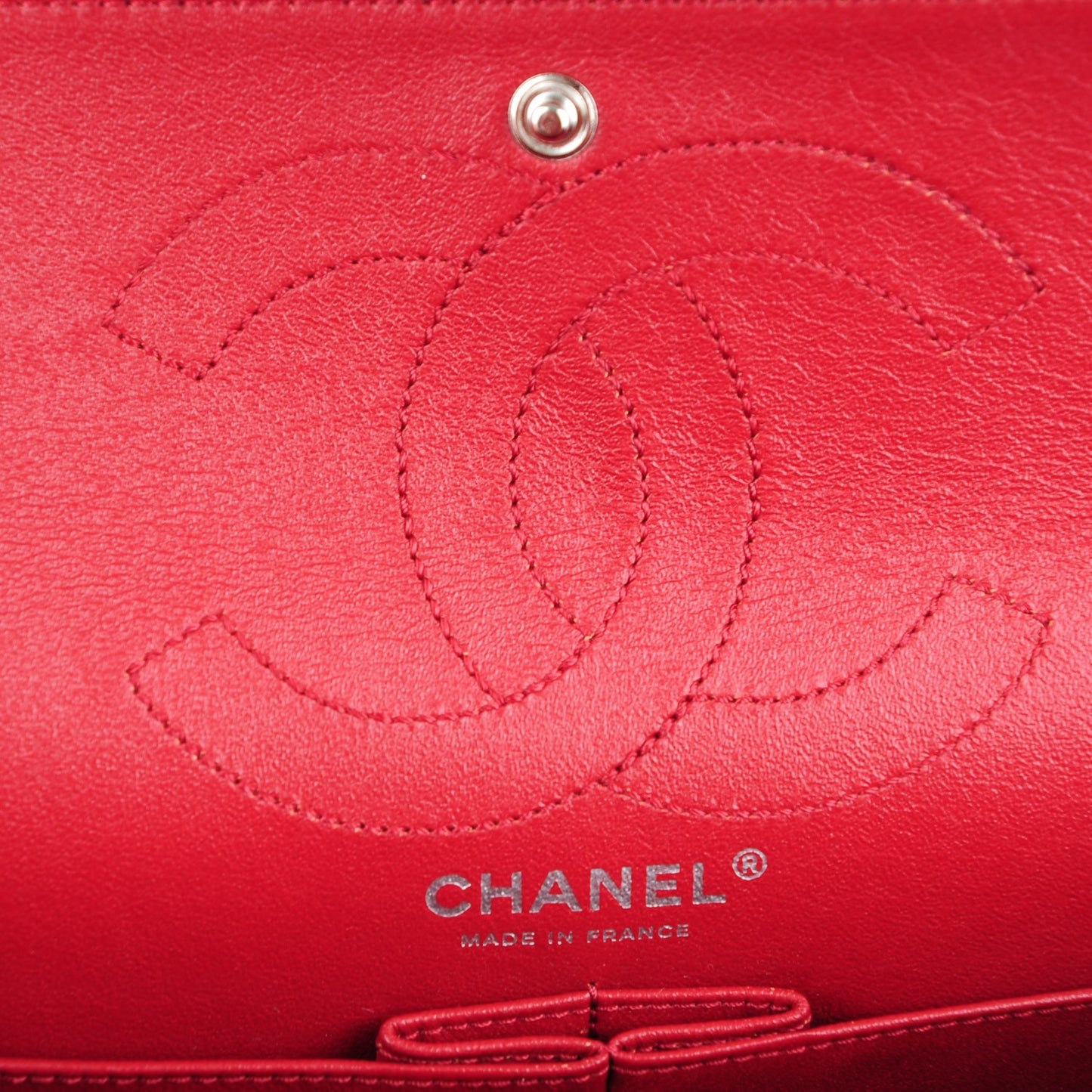 Aged Calfskin Quilted 2.55 Reissue 226 Flap Red
