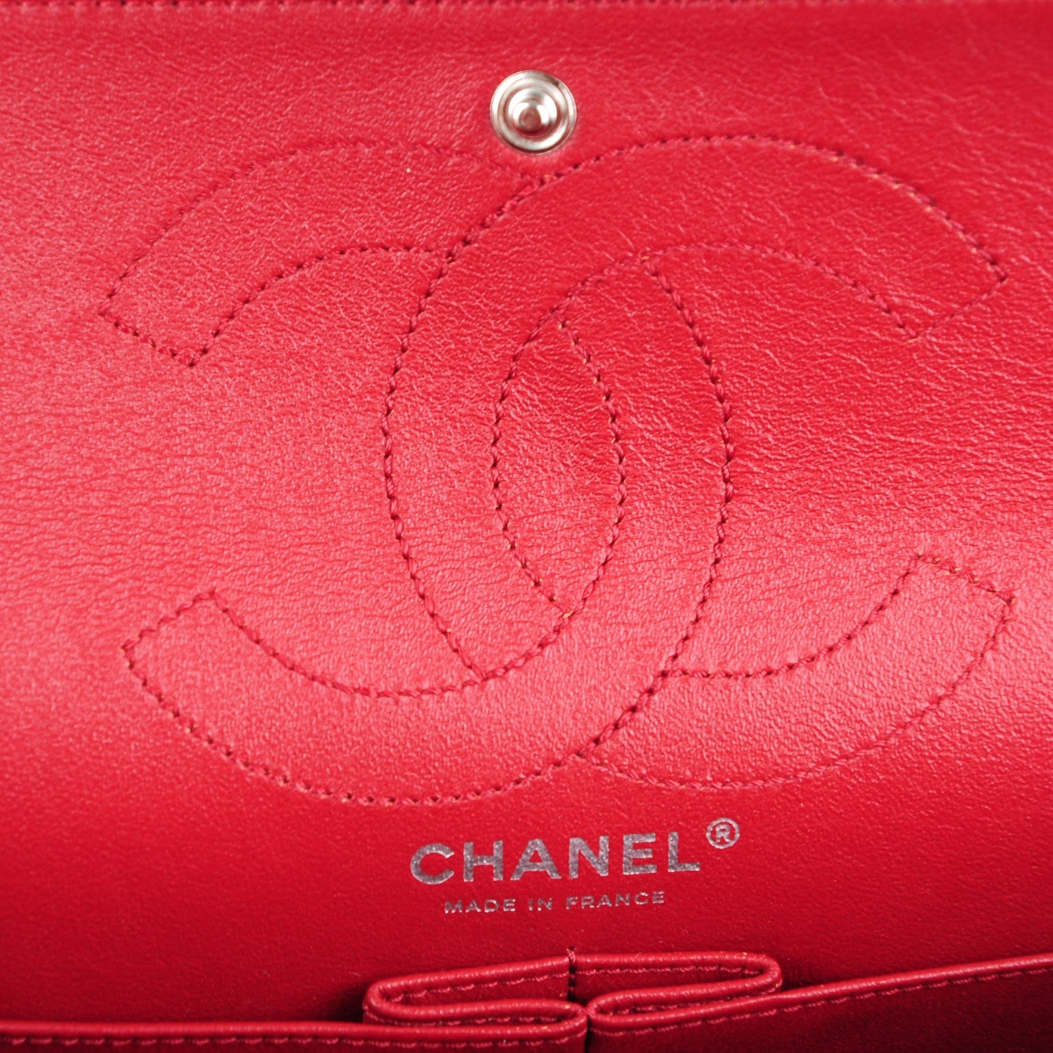 Chanel Aged Calfskin Quilted 2.55 Reissue 226 Flap Red 6 of 8