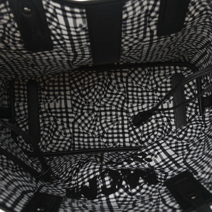 MCM Visetos Medium Liz Reversible Shopper Tote Black 6 of 10