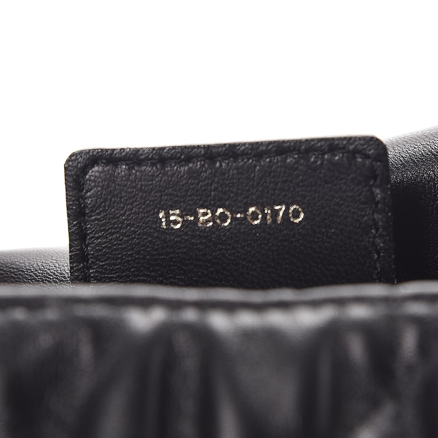 Christian Dior Lambskin Cannage Medium Delidior Flap Bag Black 7 of 7