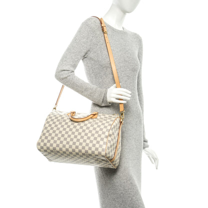 Louis Vuitton Damier Azur Speedy Bandouliere 35 2 of 8