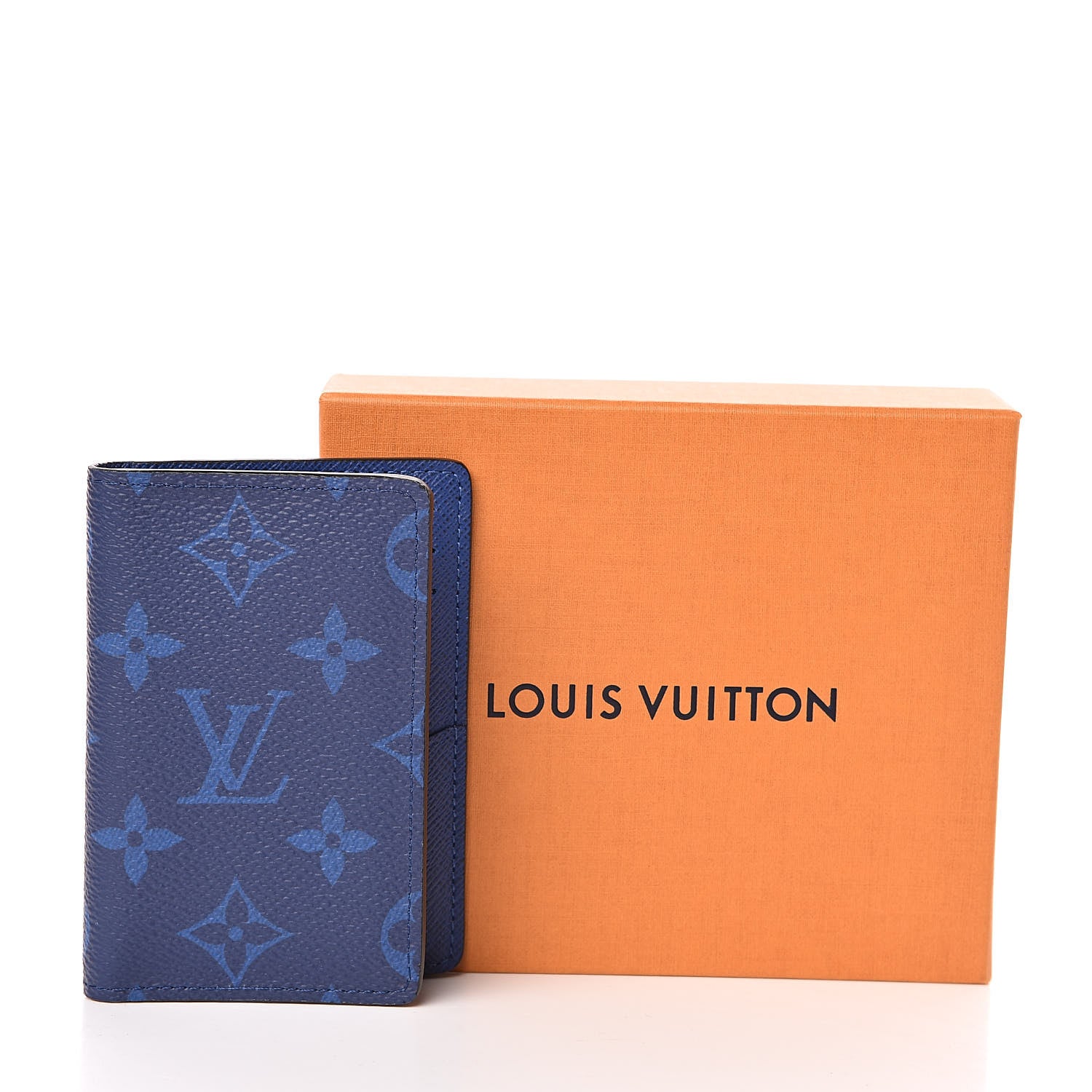 Louis Vuitton Monogram Taiga Pocket Organizer Cobalt 8 of 8