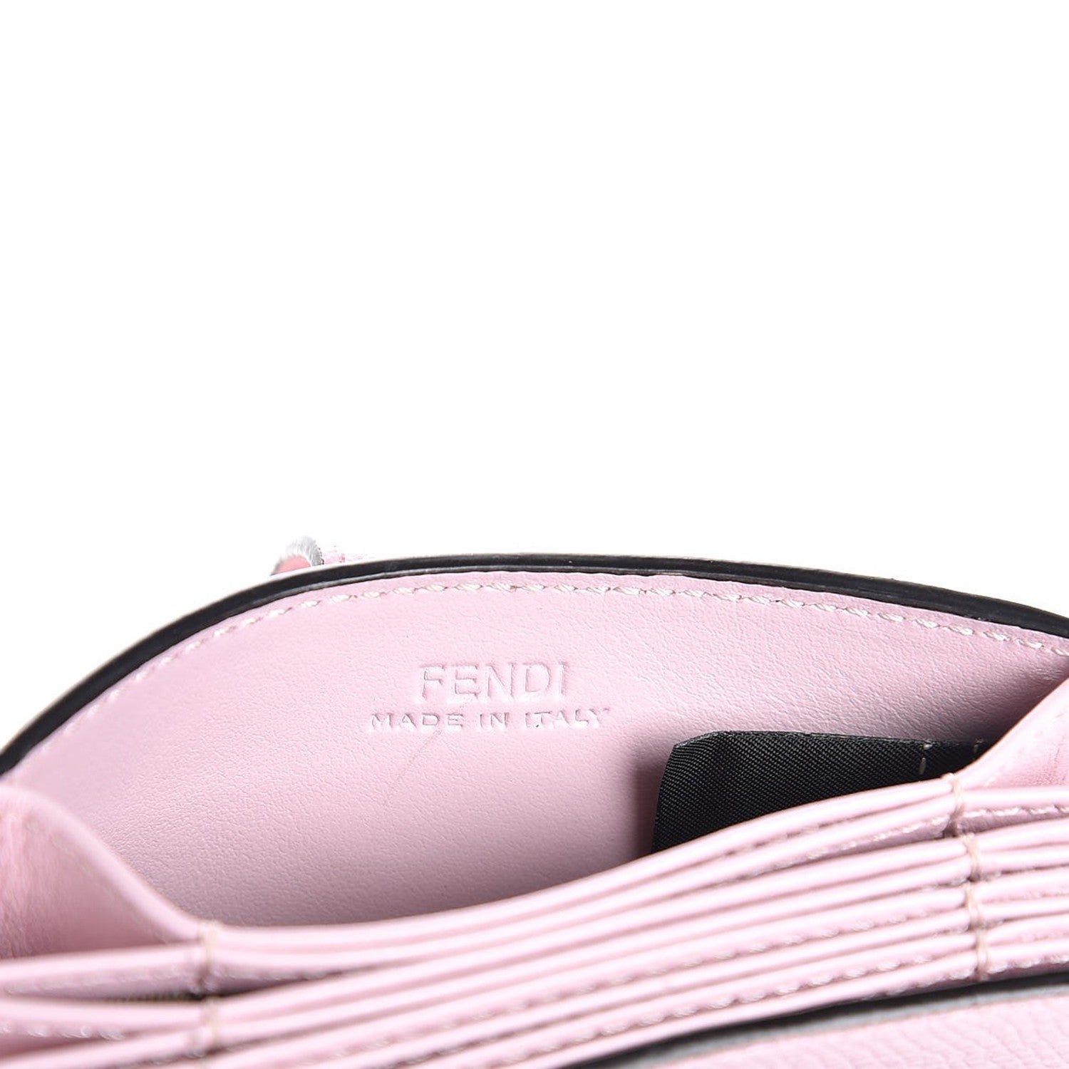 Fendi Vitello Cruise F is Fendi Gusseted Card Holder Peonia 9 of 10