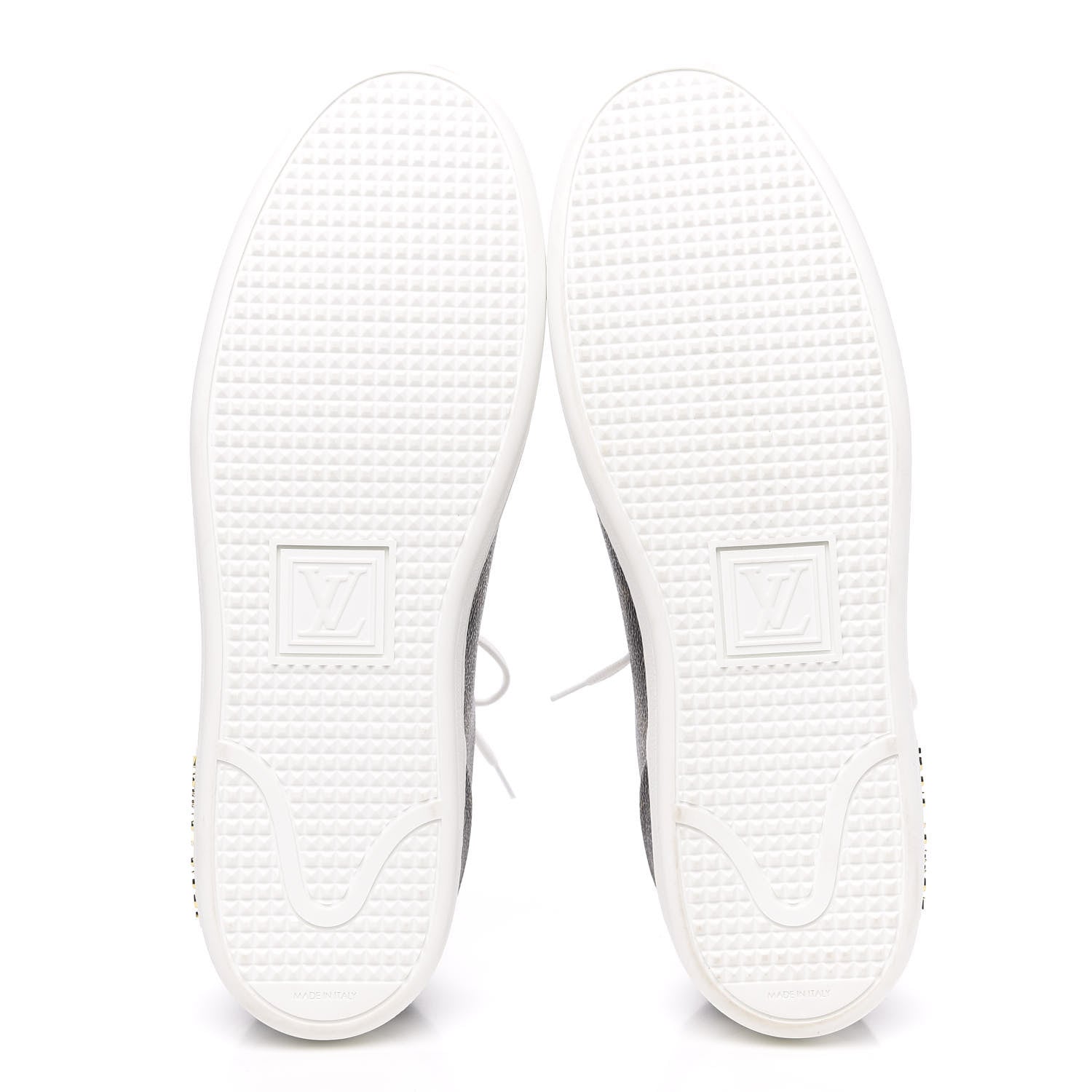 Louis Vuitton Calfskin Monogram LV Black Heart Sneakers 41 Cacao 5 of 9