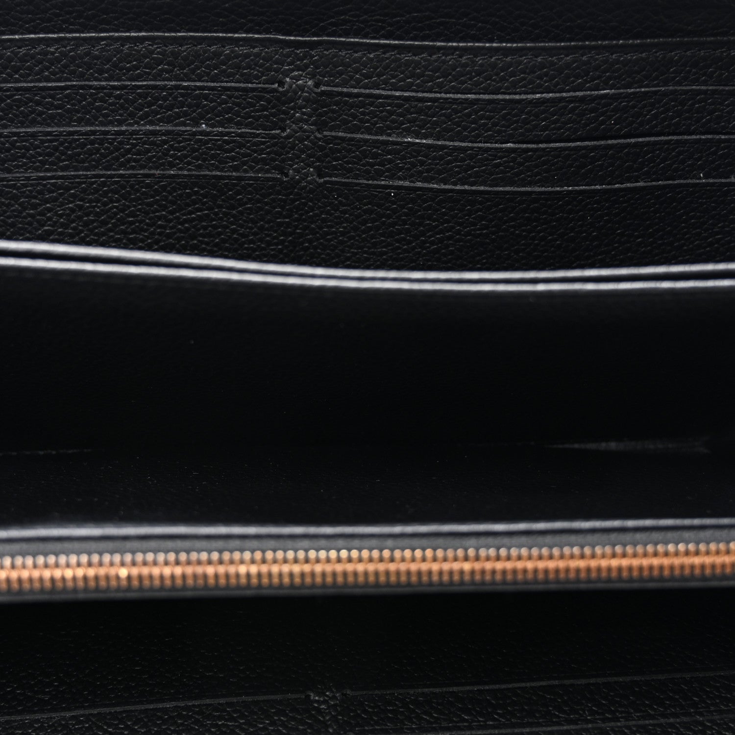 Louis Vuitton Empreinte Zippy Wallet Black 5 of 6