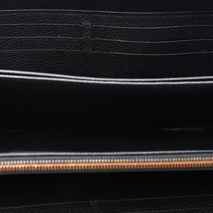 Louis Vuitton Empreinte Zippy Wallet Black 5 of 6