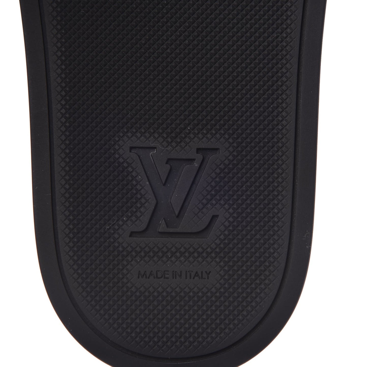 Rubber Monogram Mens Waterfront Mules 6.5 Macassar