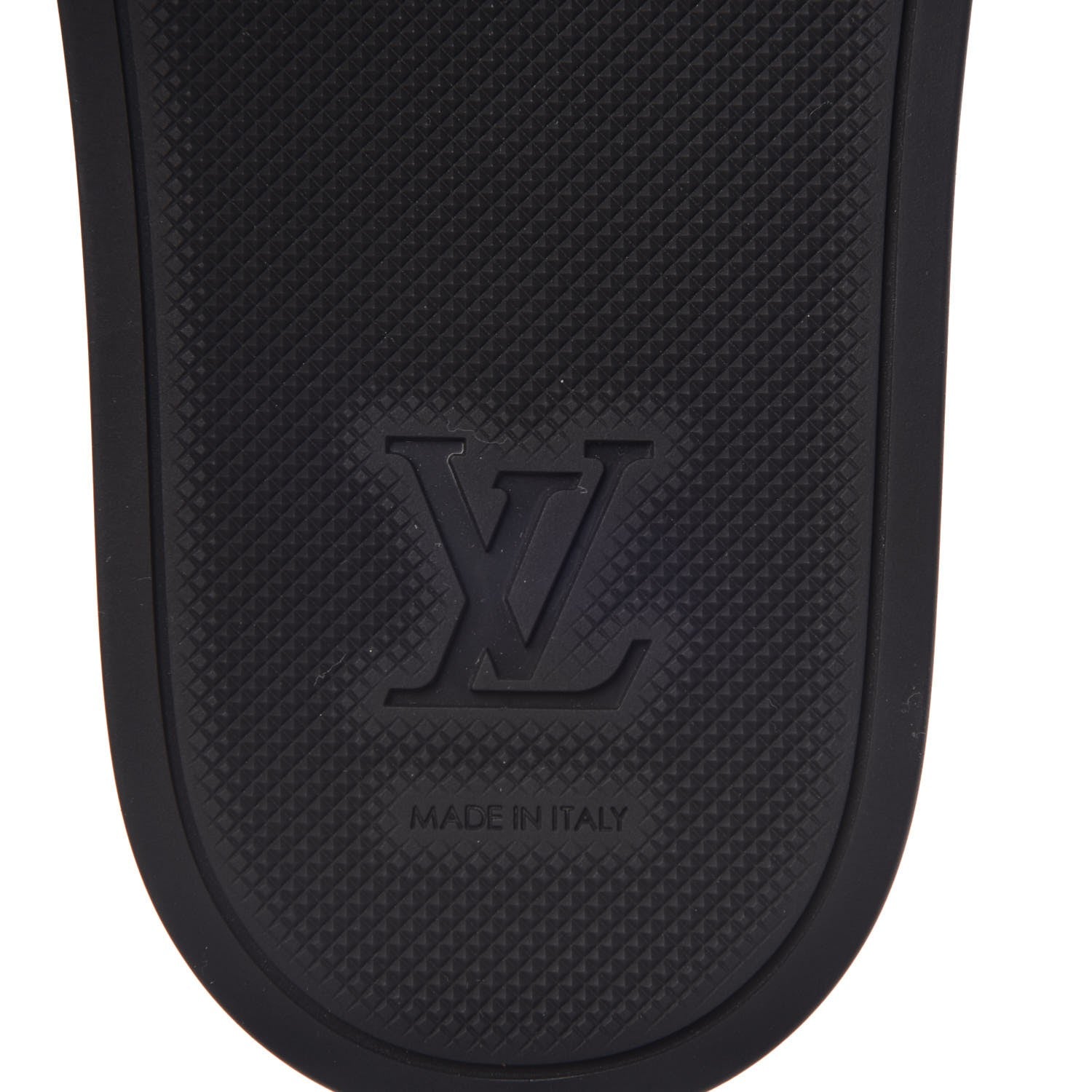 Louis Vuitton Rubber Monogram Mens Waterfront Mules 6.5 Macassar 6 of 8