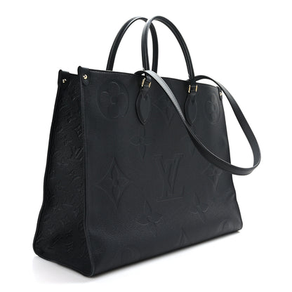 Louis Vuitton Empreinte Monogram Giant Onthego GM Black 3 of 8