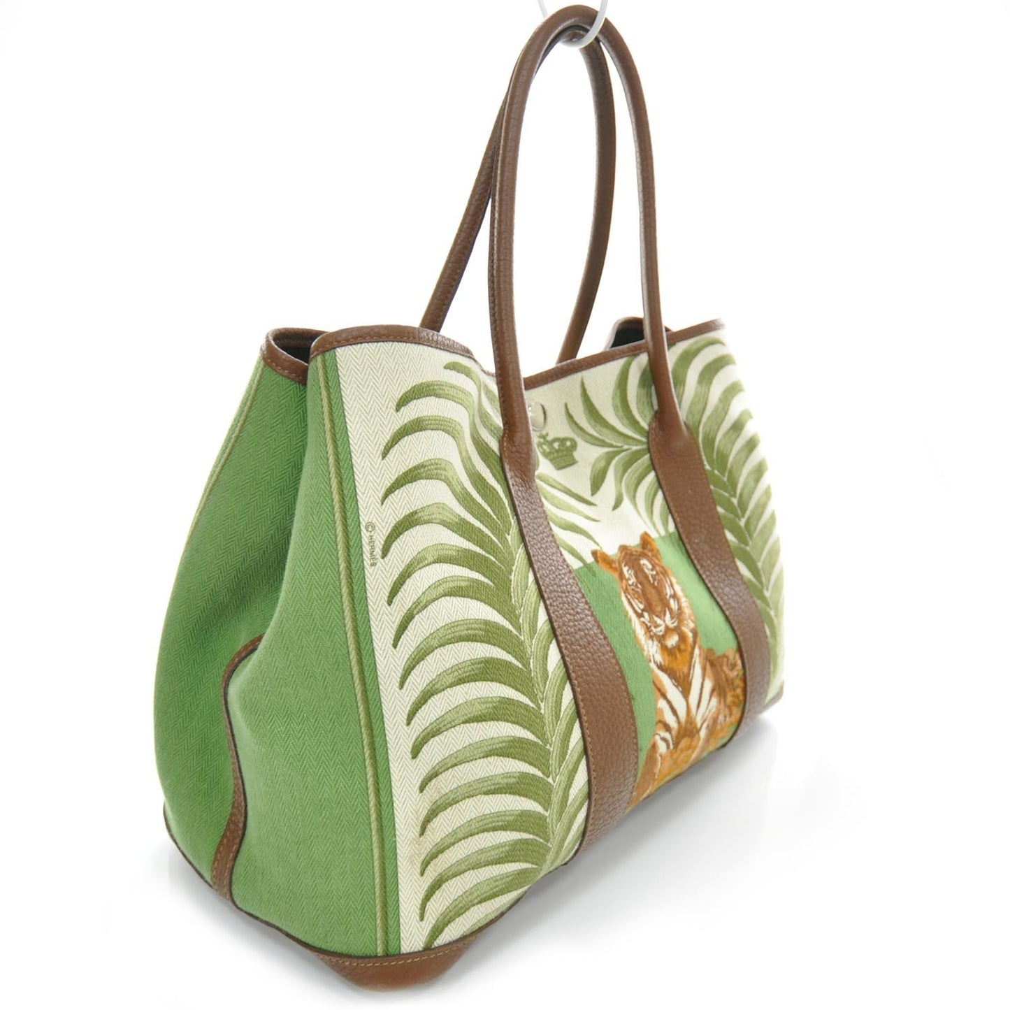 Toile Negonda Leather Tigre Royale Garden Party 35