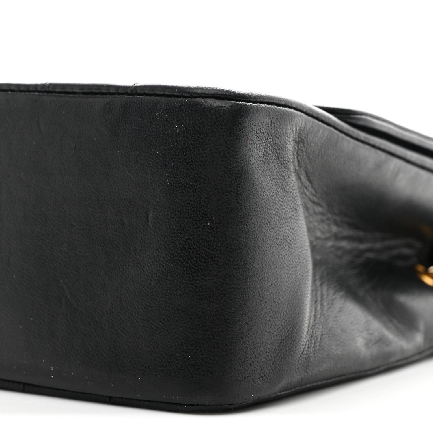 Chanel Lambskin Quilted Medium Single Flap Black 11 of 11