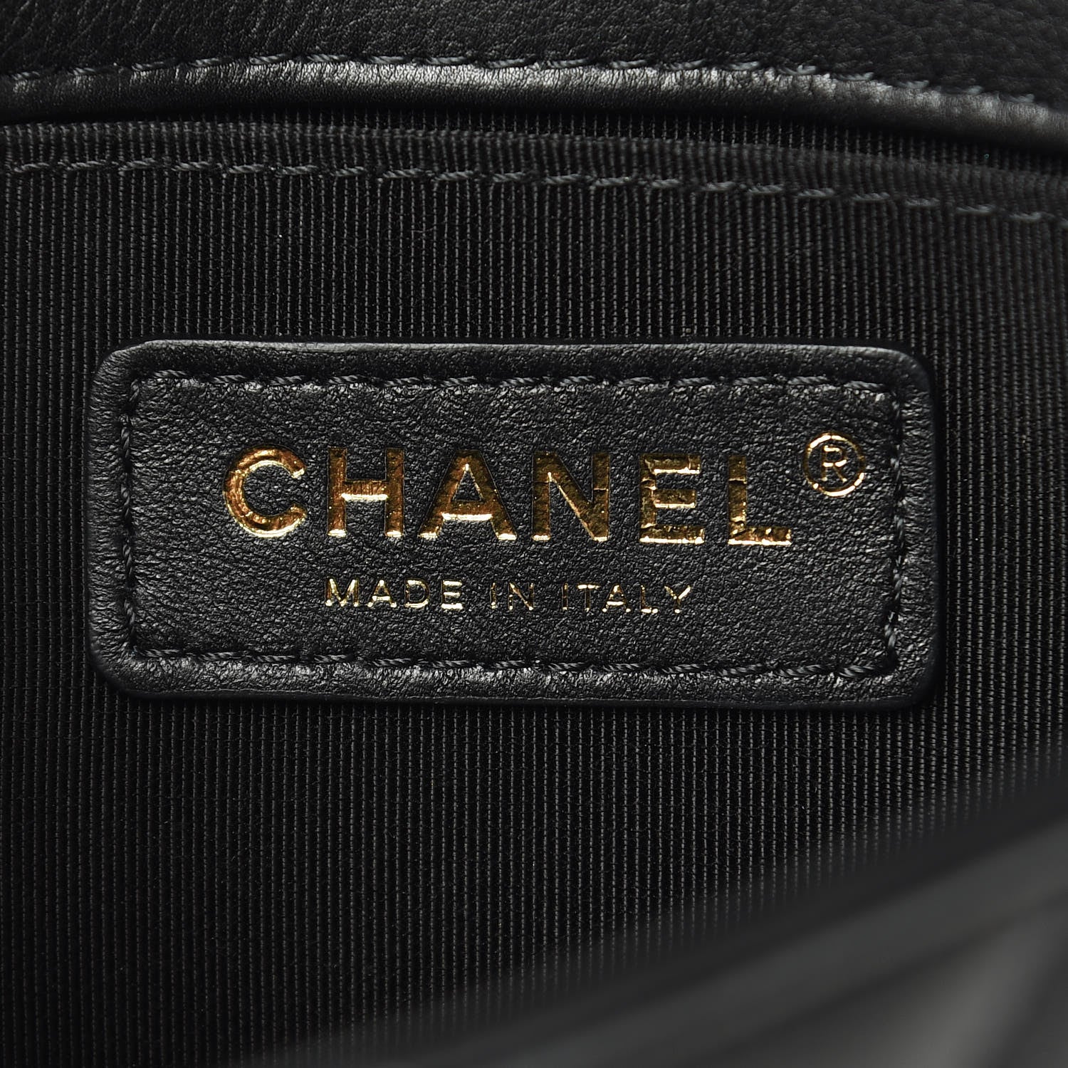 Chanel Calfskin Quilted Flap Waist Bag Black 6 of 14