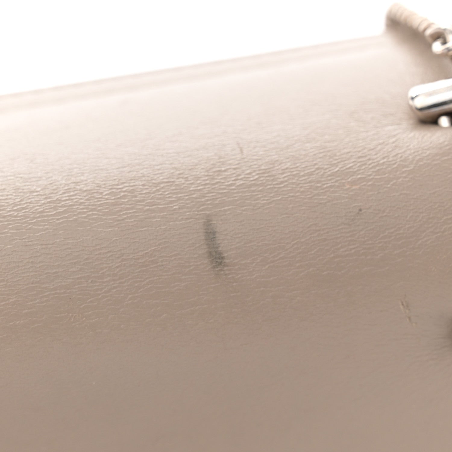 Chloe Suede Smooth Calfskin Drew Shoulder Bag Motty Grey 13 of 15