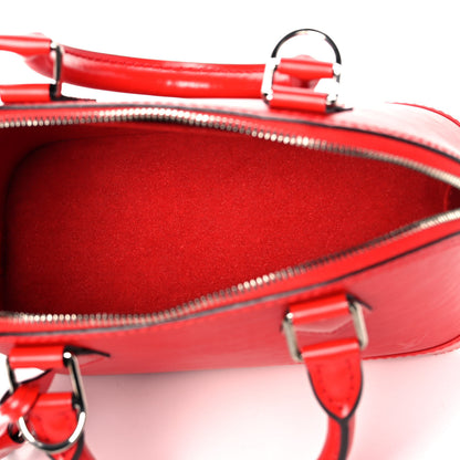Louis Vuitton Epi Alma BB Coquelicot 5 of 15