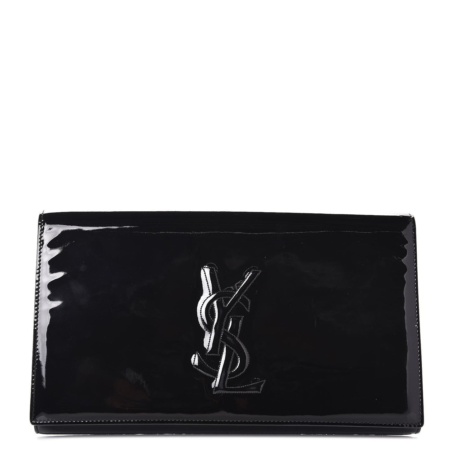 Patent Monogram Large Belle De Jour Clutch Black