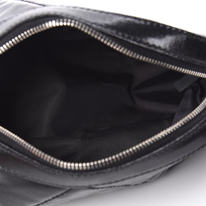 Chanel Coated Canvas Biarritz Cosmetic Cosmetic Case Black 5 of 11