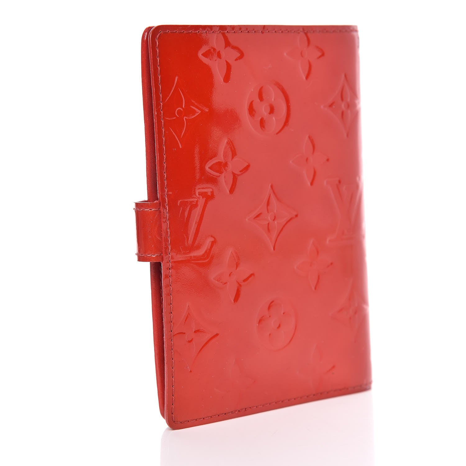 Louis Vuitton Vernis Small Ring Agenda Cover Red 3 of 7