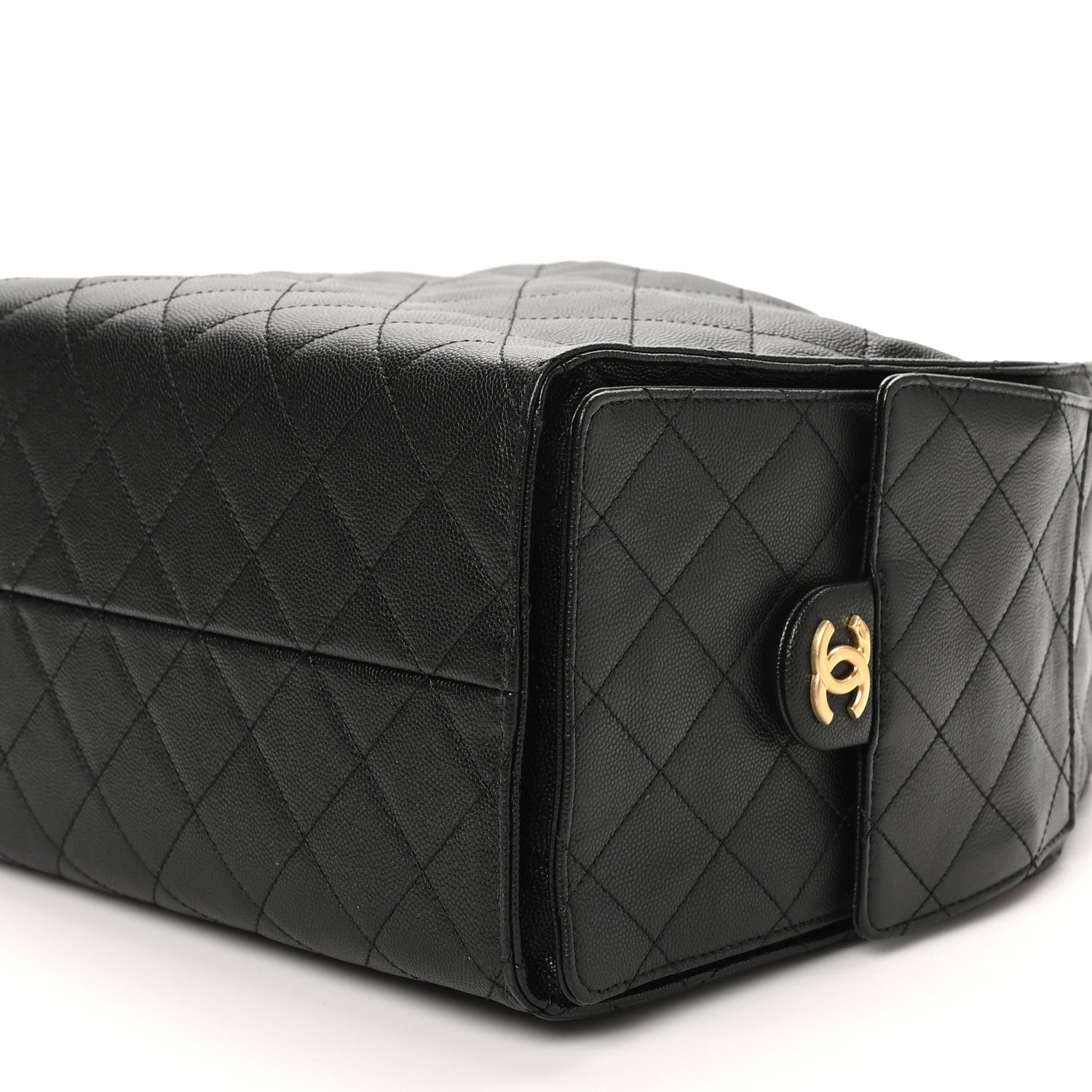 Chanel Caviar Quilted Medium Chanel 25 Handbag Black 11 of 11