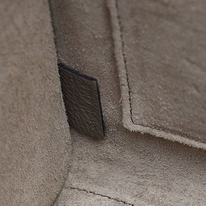 Celine Drummed Calfskin Nano Luggage Souris 9 of 9