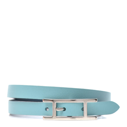 Hermes Swift Behapi Double Tour Bracelet M Bleu Atoll Colvert 1 of 4