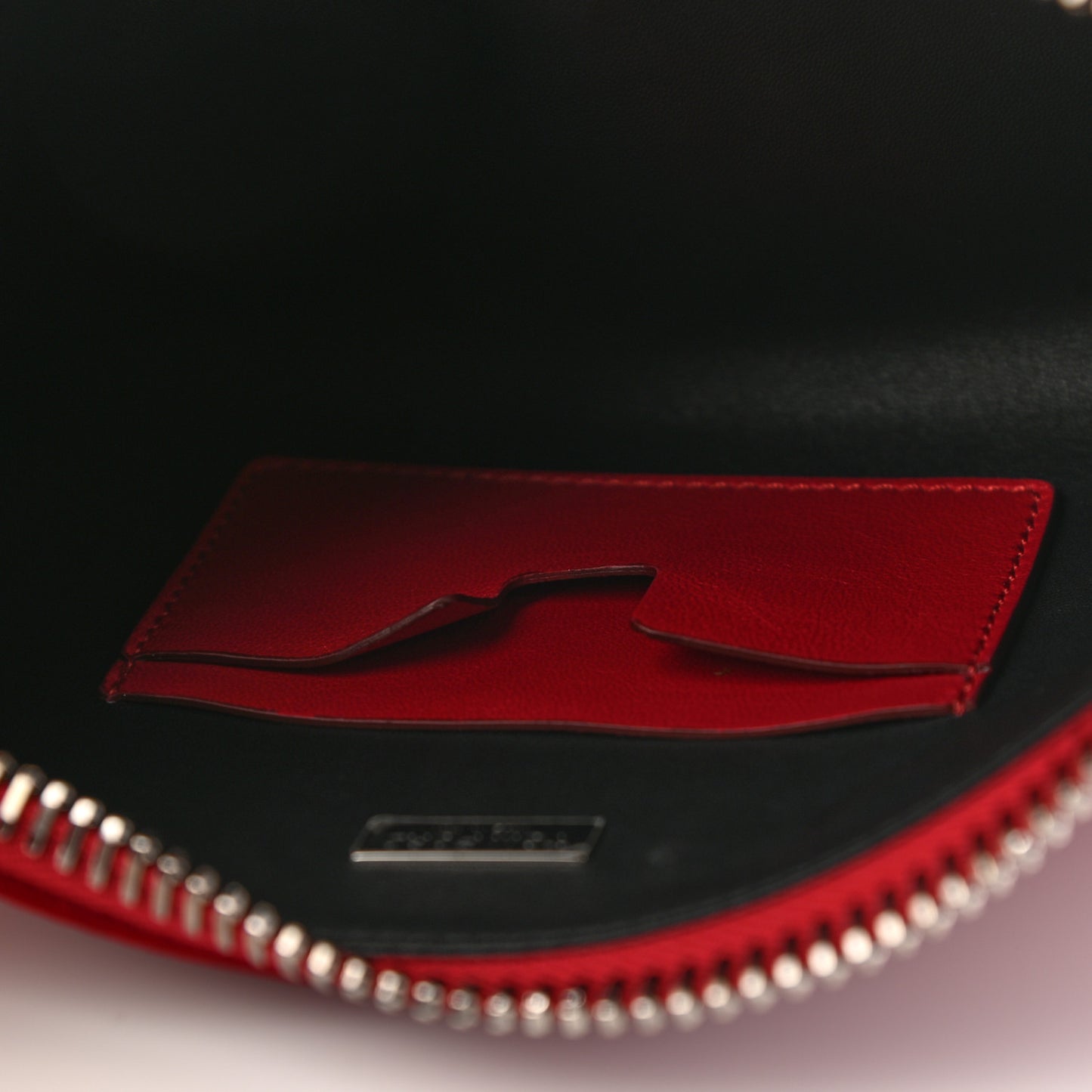 Velvet Crystal TF Clutch Dark Red