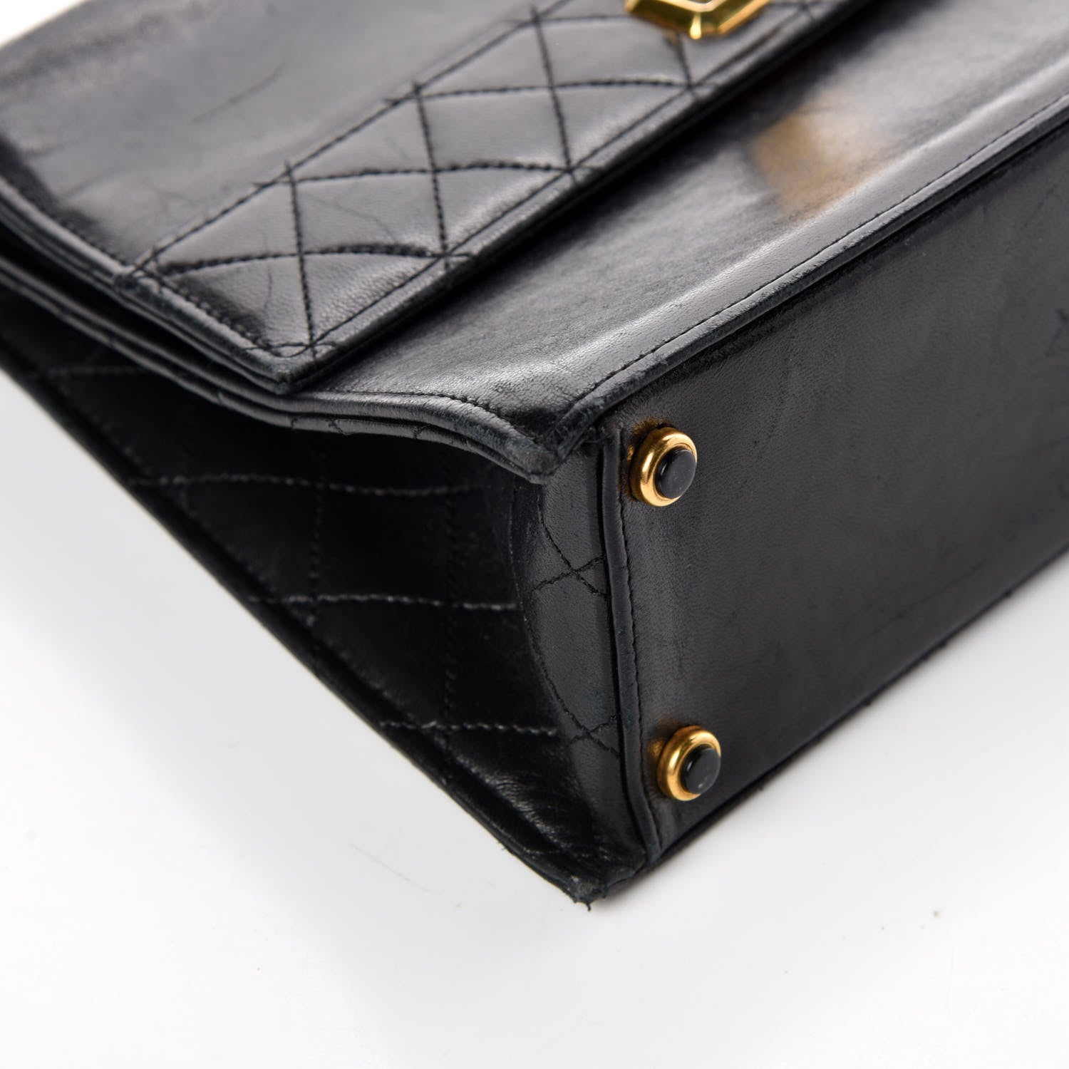 Chanel Lambskin Quilted Small Kelly Flap Black 15 of 16